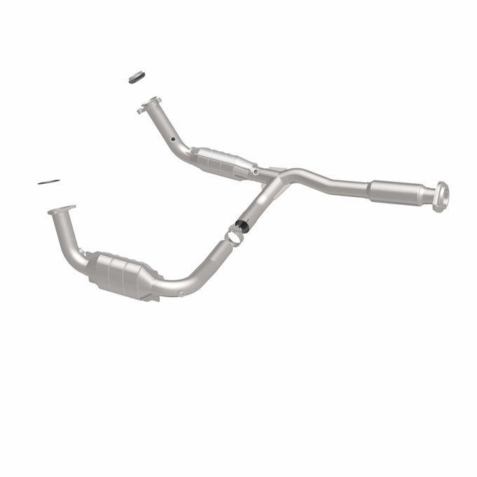 HM Grade Federal / EPA Compliant Direct-Fit Catalytic Converter <br>03-04 Isuzu Ascender, 03-06 Chevy Trailblazer EXT 5.3L
