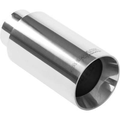 3 in. Round Polished Exhaust Tip