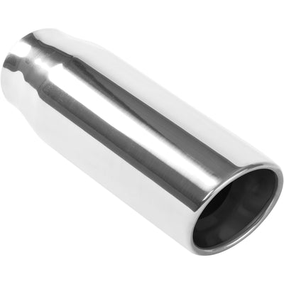 3.5 in. Round Polished Exhaust Tip