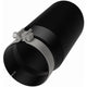 6 in. Round Black Coated Exhaust Tip