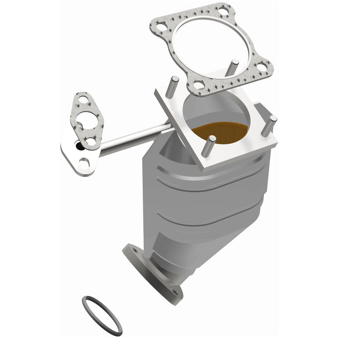 California Grade CARB Compliant Direct-Fit Catalytic Converter <br>85-87 Honda Civic 1.3L, 1.5L 4WD