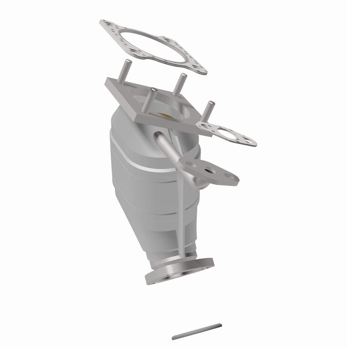 California Grade CARB Compliant Direct-Fit Catalytic Converter <br>85-87 Honda Civic 1.3L, 1.5L 4WD