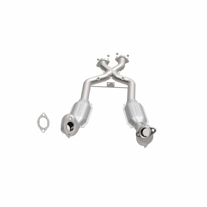 California Grade CARB Compliant Direct-Fit Catalytic Converter <br>96-98 Ford Mustang 4.6L