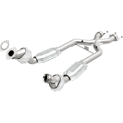 California Grade CARB Compliant Direct-Fit Catalytic Converter <br>96-98 Ford Mustang 4.6L