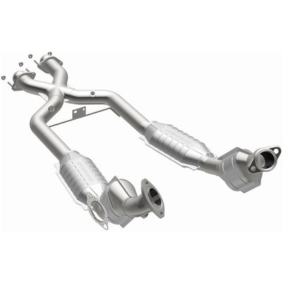 California Grade CARB Compliant Direct-Fit Catalytic Converter <br>96-98 Ford Mustang 4.6L