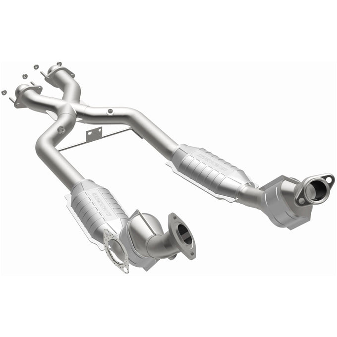 California Grade CARB Compliant Direct-Fit Catalytic Converter <br>96-98 Ford Mustang 4.6L