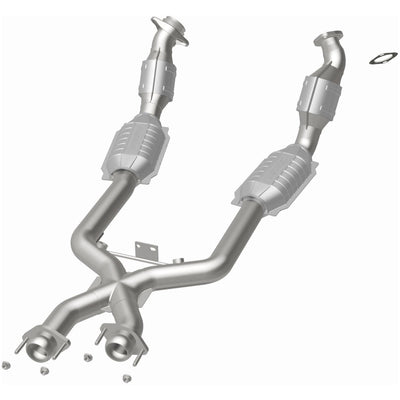 California Grade CARB Compliant Direct-Fit Catalytic Converter <br>96-98 Ford Mustang 4.6L