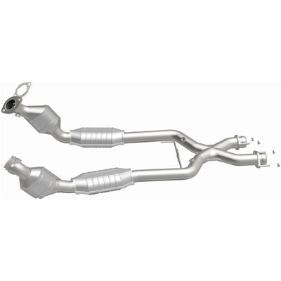 California Grade CARB Compliant Direct-Fit Catalytic Converter <br>96-98 Ford Mustang 4.6L
