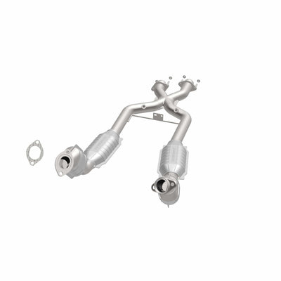 California Grade CARB Compliant Direct-Fit Catalytic Converter <br>96-98 Ford Mustang 4.6L