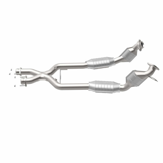 California Grade CARB Compliant Direct-Fit Catalytic Converter <br>96-98 Ford Mustang 4.6L