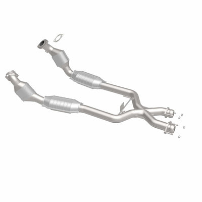 California Grade CARB Compliant Direct-Fit Catalytic Converter <br>96-98 Ford Mustang 4.6L