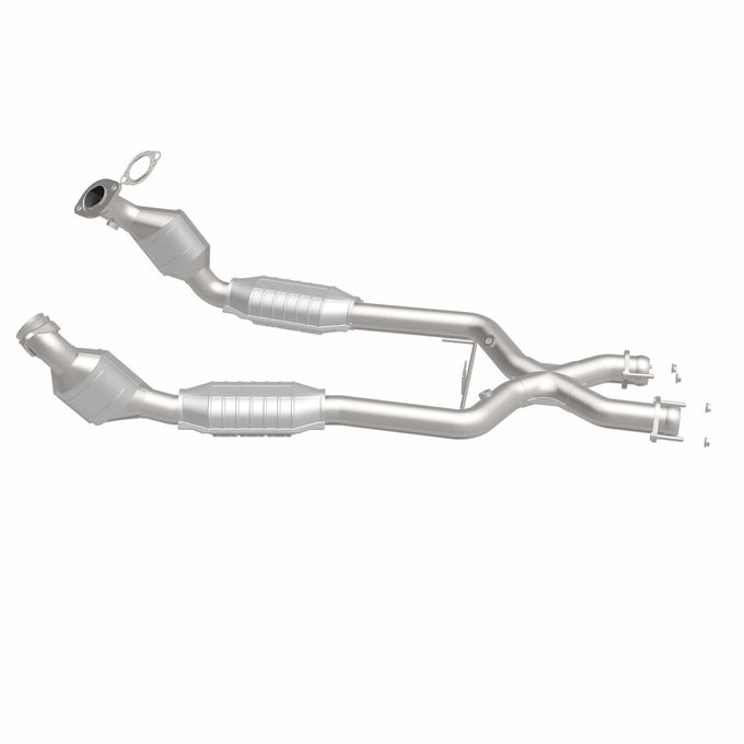 California Grade CARB Compliant Direct-Fit Catalytic Converter <br>96-98 Ford Mustang 4.6L