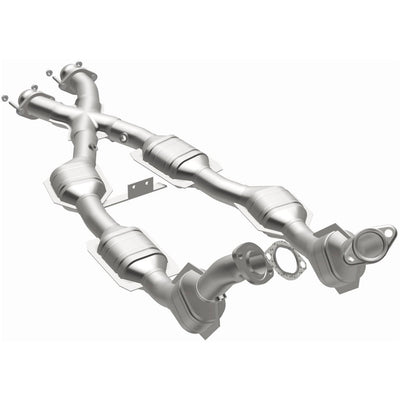 California Grade CARB Compliant Direct-Fit Catalytic Converter <br>96-98 Ford Mustang 4.6L