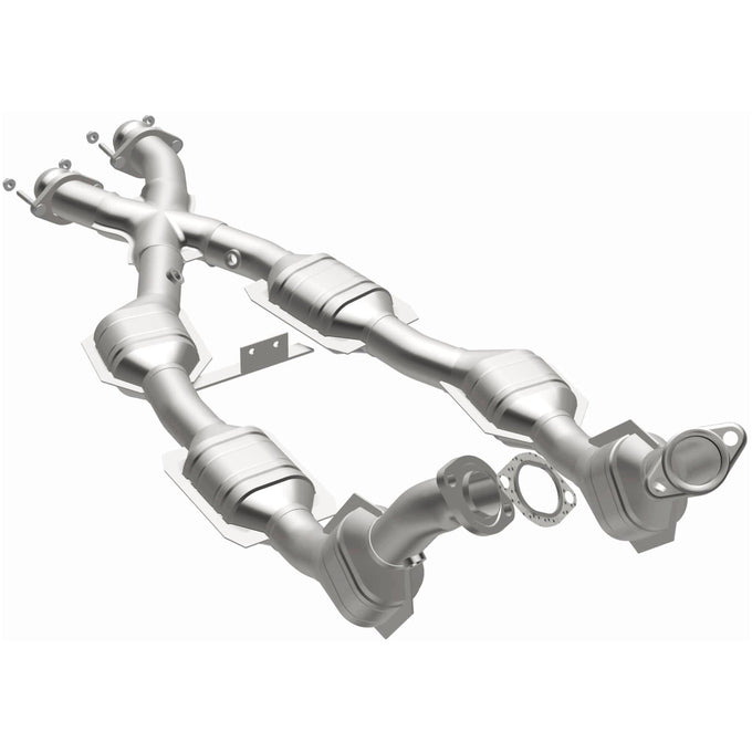 California Grade CARB Compliant Direct-Fit Catalytic Converter <br>96-98 Ford Mustang 4.6L