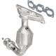 California Grade CARB Compliant Manifold Catalytic Converter <br>01-05 Ford Escape, 03-05 Mazda Tribute 3.0L