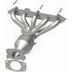 California Grade CARB Compliant Manifold Catalytic Converter <br>01-03 Volvo S60 2.4L