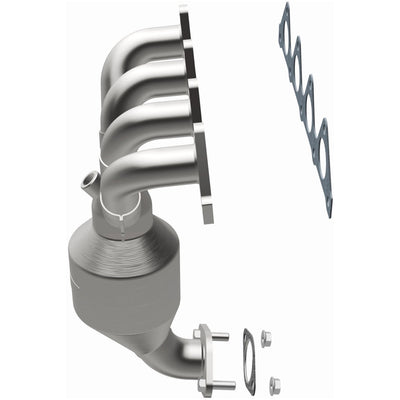 OEM Grade Federal / EPA Compliant Manifold Catalytic Converter <br>01-05 Hyundai Accent , 04-05 Dodge Verna 1.6L