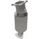 OEM Grade Federal / EPA Compliant Direct-Fit Catalytic Converter <br>05-09 Audi A4, 05-09 A4 Quattro 2.0L