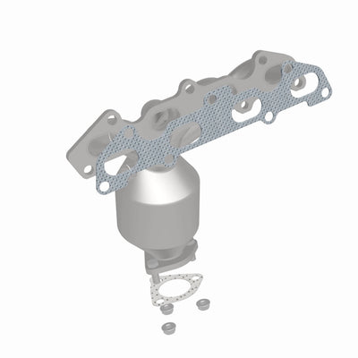 OEM Grade Federal / EPA Compliant Manifold Catalytic Converter <br>01-02 Kia Rio 1.5L