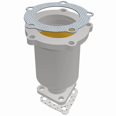 OEM Grade Federal / EPA Compliant Direct-Fit Catalytic Converter <br>00-02 Mazda 626 2.0L