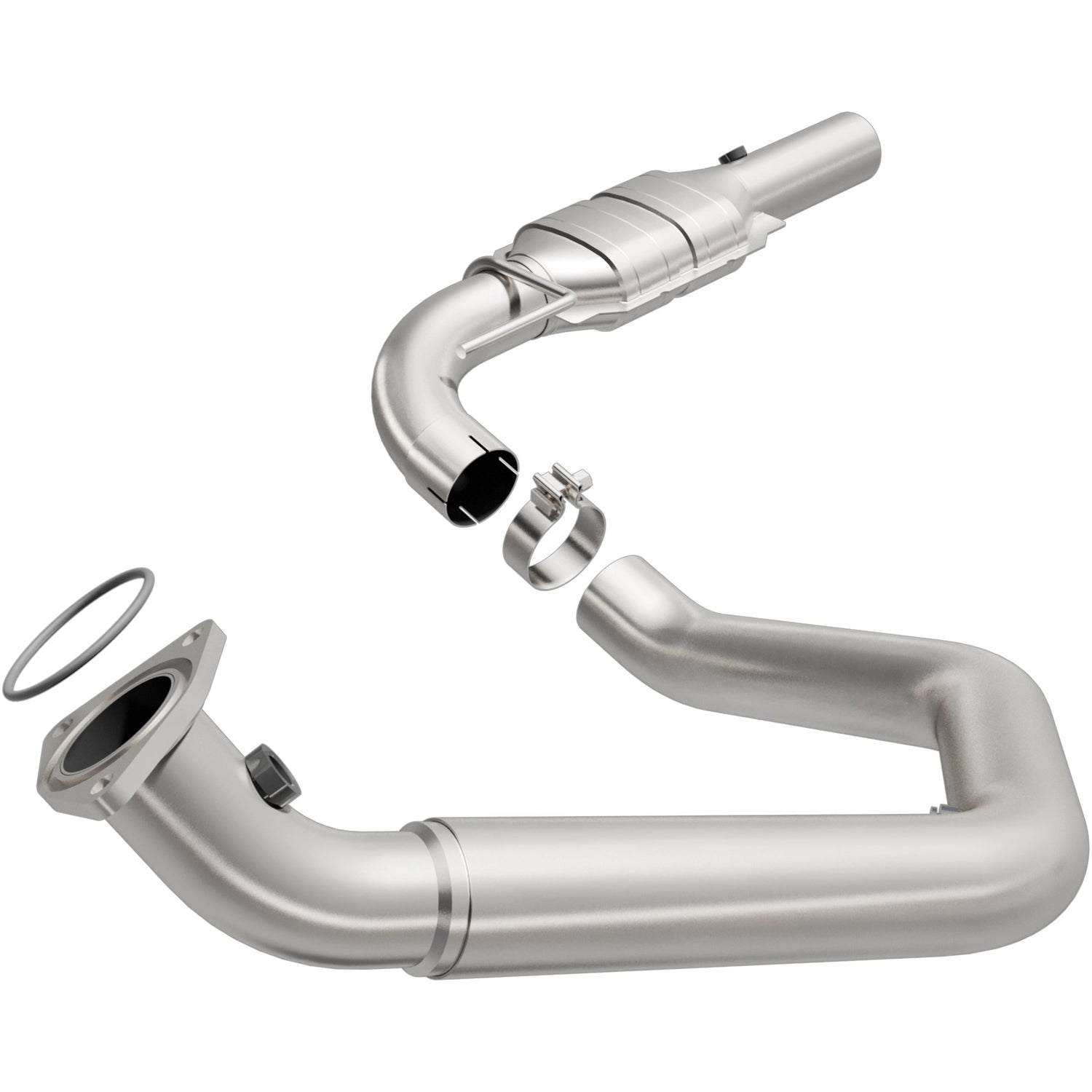 OEM Grade Federal / EPA Compliant Direct-Fit Catalytic Converter <br>03-05 Chevy Express, GMC Savana 2500, 3500 4.8L, 6.0L