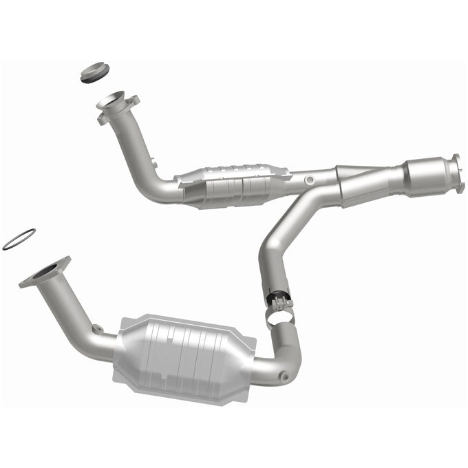 OEM Grade Federal / EPA Compliant Direct-Fit Catalytic Converter <br>2007 Rainier, 06-09 Trailblazer, 07-09 Envoy, 2009 Saab 9-7x