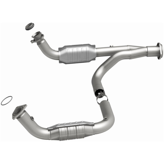 OEM Grade Federal / EPA Compliant Direct-Fit Catalytic Converter <br>07-09 Hummer H2 6.0L, 6.2L