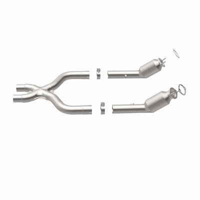 OEM Grade Federal / EPA Compliant Direct-Fit Catalytic Converter <br>11-14 Ford Mustang 5.0L