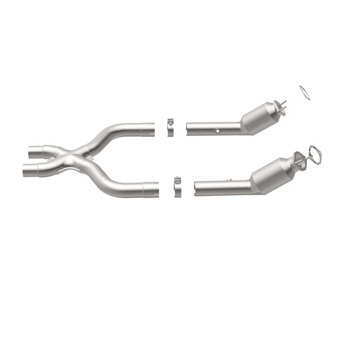 OEM Grade Federal / EPA Compliant Direct-Fit Catalytic Converter <br>11-14 Ford Mustang 5.0L