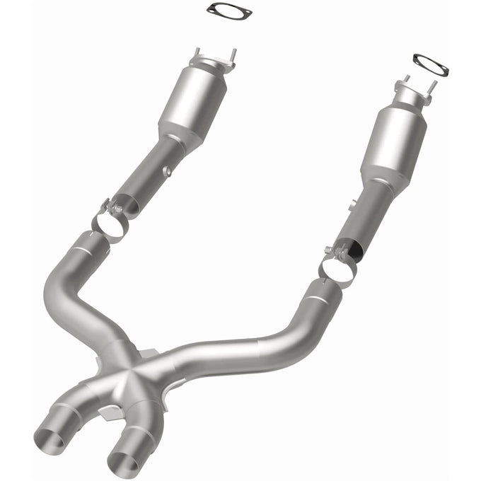 OEM Grade Federal / EPA Compliant Direct-Fit Catalytic Converter <br>11-14 Ford Mustang 5.0L
