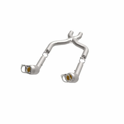 OEM Grade Federal / EPA Compliant Direct-Fit Catalytic Converter <br>11-14 Ford Mustang 5.0L