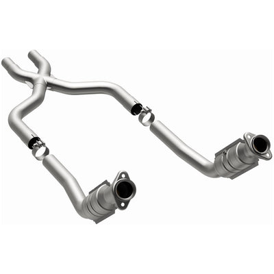 OEM Grade Federal / EPA Compliant Direct-Fit Catalytic Converter <br>11-14 Ford Mustang 3.7L