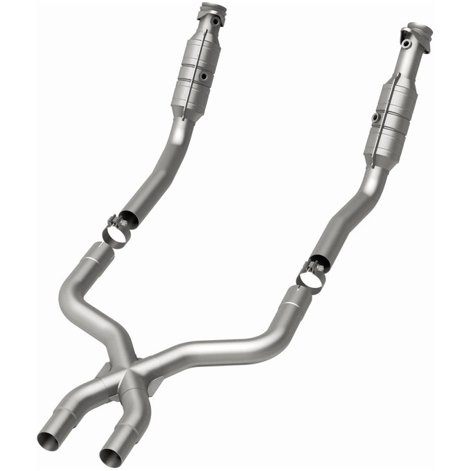 OEM Grade Federal / EPA Compliant Direct-Fit Catalytic Converter <br>11-14 Ford Mustang 3.7L