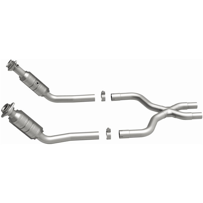 OEM Grade Federal / EPA Compliant Direct-Fit Catalytic Converter <br>11-14 Ford Mustang 3.7L