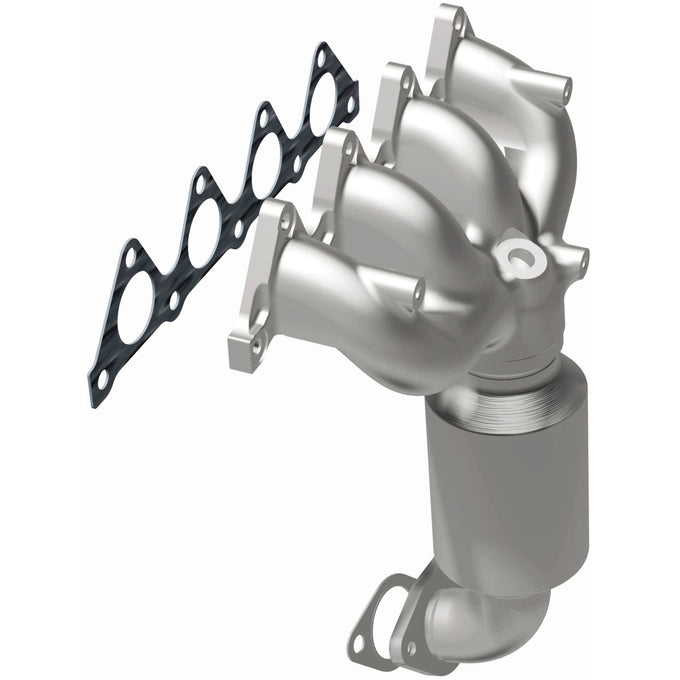 OEM Grade Federal / EPA Compliant Manifold Catalytic Converter <br>06-10 Kia Rio, Rio5, 06-09 Hyundai Accent