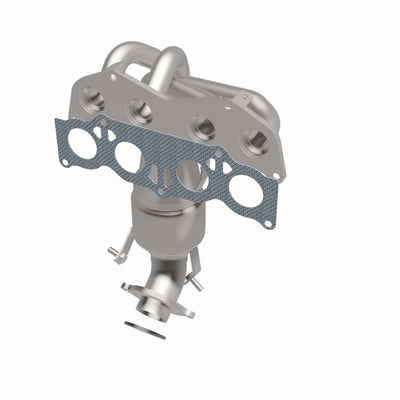 HM Grade Federal / EPA Compliant Manifold Catalytic Converter <br>09-10 Toyota Corolla, 09-13 Toyota Matrix, 06-10 Scion tC 2.4L
