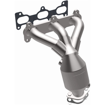 HM Grade Federal / EPA Compliant Manifold Catalytic Converter <br>01-06 Optima, 01-04 Magentis, 99-05 Sonata, 03-06 Tiburon