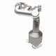 HM Grade Federal / EPA Compliant Manifold Catalytic Converter <br>04-06 RX330, 06-08 RX400h, 04-07 Highlander, 04-06 Sienna