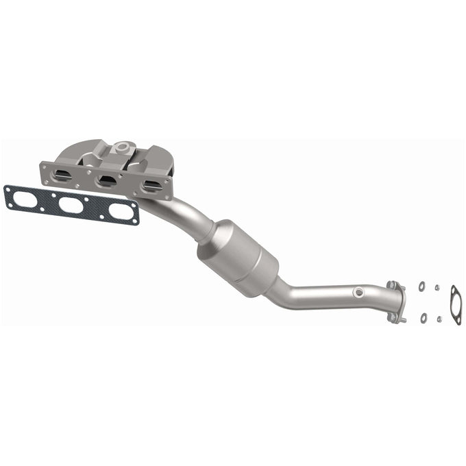 HM Grade Federal / EPA Compliant Manifold Catalytic Converter <br>04-05 BMW 525i 2.5L, 04-05 BMW 530i 3.0L