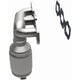 HM Grade Federal / EPA Compliant Manifold Catalytic Converter <br>95-00 Ford Contour, Mystique, 99-00 Mercury Cougar, 95-00 Mystique