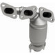 HM Grade Federal / EPA Compliant Manifold Catalytic Converter <br>95-00 Ford Contour, Mystique, 99-00 Mercury Cougar, 95-00 Mystique