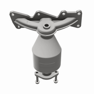 HM Grade Federal / EPA Compliant Manifold Catalytic Converter <br>06-10 Kia Sedona, 08-10 Hyundai Sonata, 2009 Azera, 07-10 Entourage