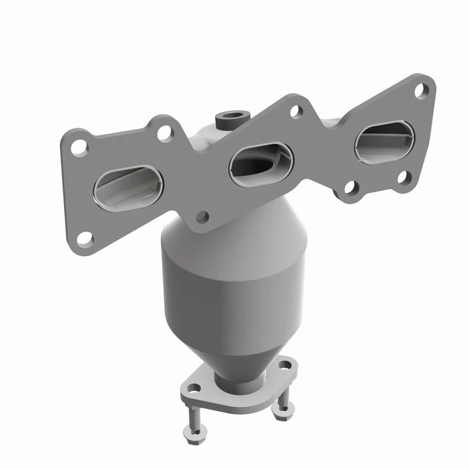HM Grade Federal / EPA Compliant Manifold Catalytic Converter <br>06-10 Kia Sedona, 08-10 Hyundai Sonata, 2009 Azera, 07-10 Entourage