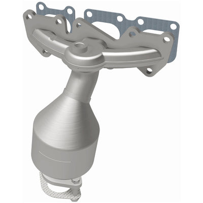 HM Grade Federal / EPA Compliant Manifold Catalytic Converter <br>06-10 Kia Sedona, 08-10 Hyundai Sonata, 2009 Azera, 07-10 Entourage