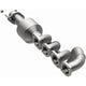 HM Grade Federal / EPA Compliant Manifold Catalytic Converter <br>06-08 BMW 750Li, 750i, 06-10 550i, 650i 4.8L
