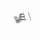 HM Grade Federal / EPA Compliant Manifold Catalytic Converter <br>01-06 BMW M3 3.2L, 01-02 BMW Z3 3.2L