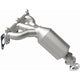 HM Grade Federal / EPA Compliant Manifold Catalytic Converter <br>05-10 Kia Sportage 2.7L, 05-09 Hyundai Tucson 2.7L