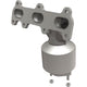 HM Grade Federal / EPA Compliant Manifold Catalytic Converter <br>05-10 Kia Sportage 2.7L, 05-09 Hyundai Tucson 2.7L