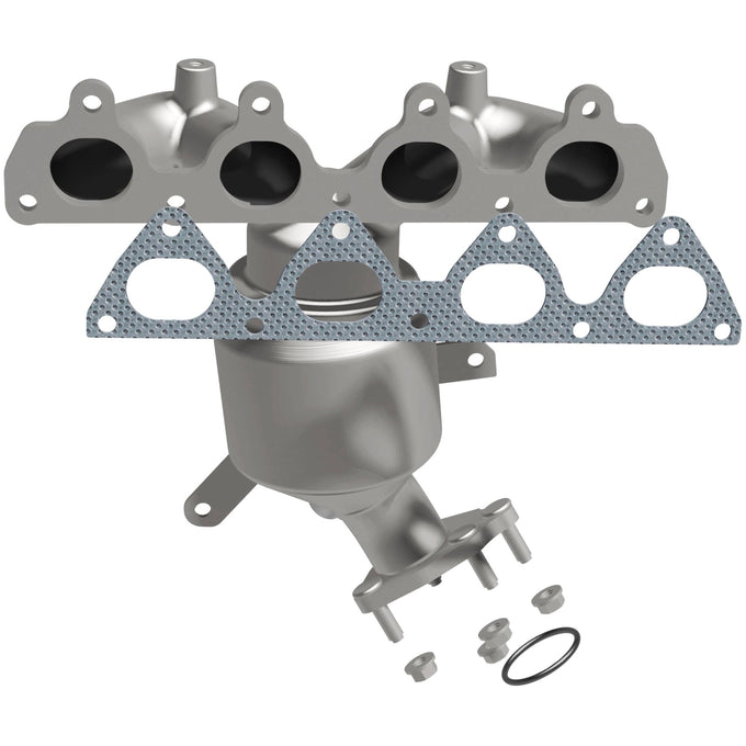 HM Grade Federal / EPA Compliant Manifold Catalytic Converter <br>96-00 Honda Civic 1.6L, 96-97 Honda Civic del Sol 1.6L