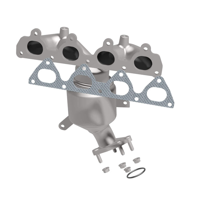 HM Grade Federal / EPA Compliant Manifold Catalytic Converter <br>96-00 Honda Civic 1.6L, 96-97 Honda Civic del Sol 1.6L